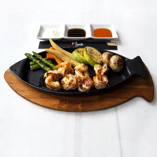 Shrimp Teppanyaki